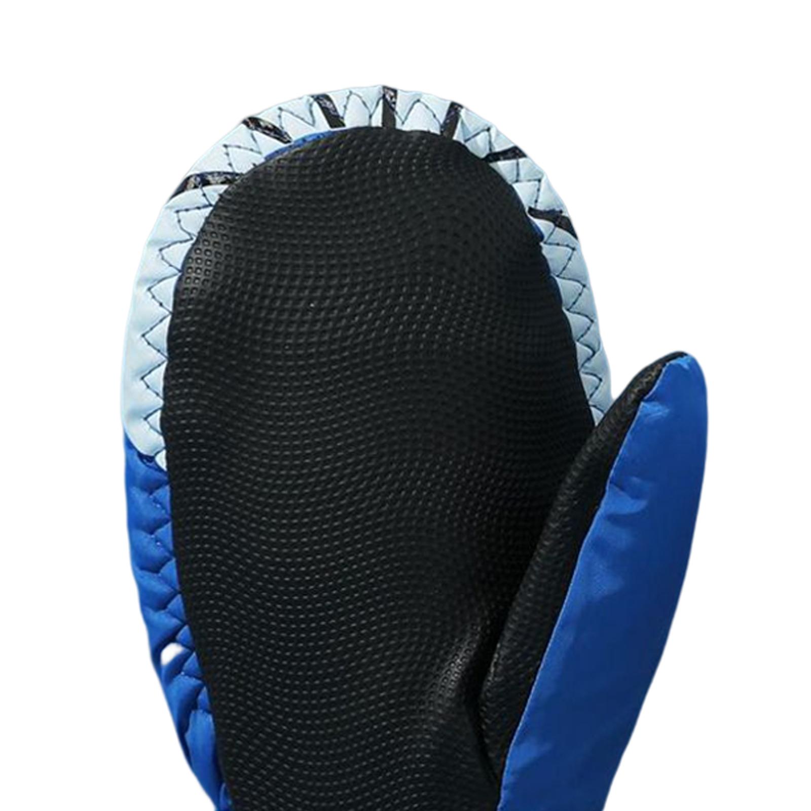 Snow Glove Insulated - Mittens Connecting Lock Insulated Adjustable for