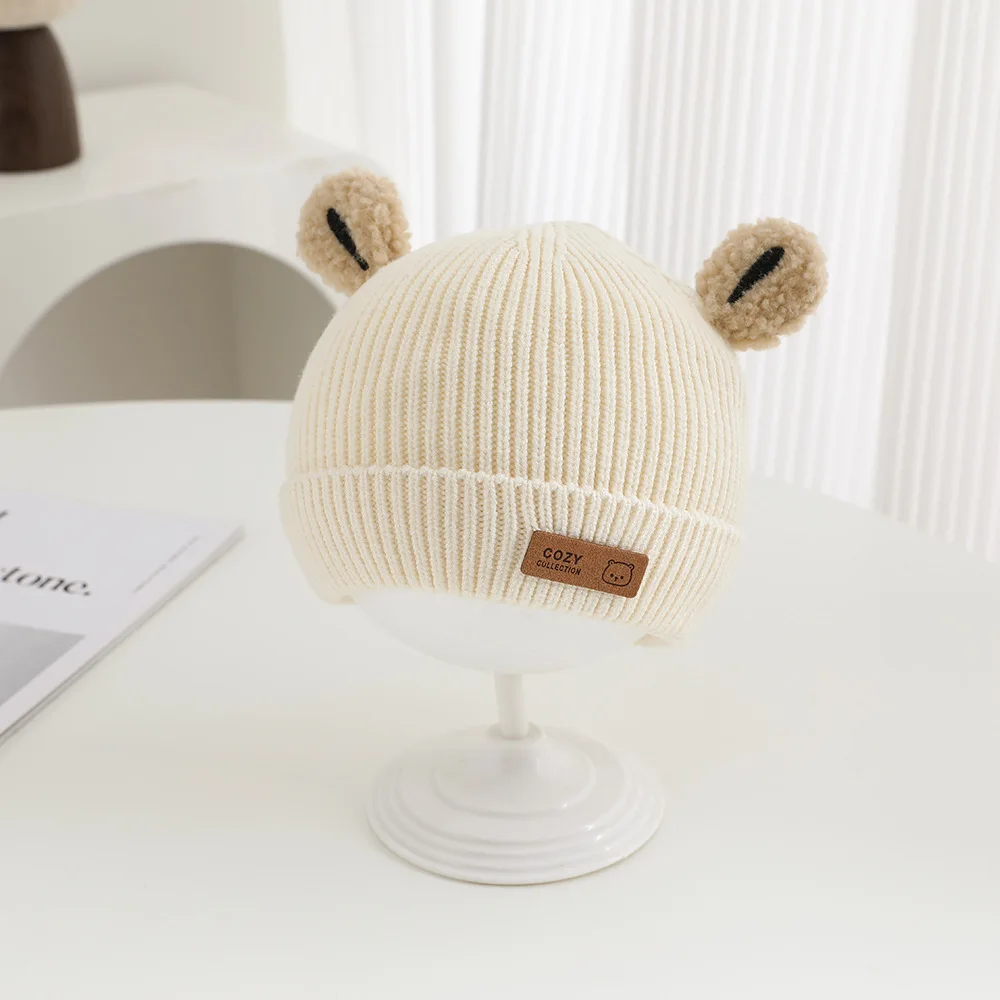 Kids Hat 46-50cm 6M-3Y Girls C - Knit Beanie Hat Warm ulasan dan harga
