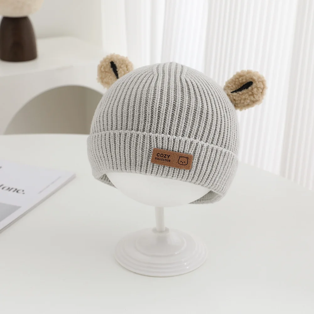 Kids Hat 46-50cm 6M-3Y Girls C - Knit Beanie Hat Warm ulasan dan harga