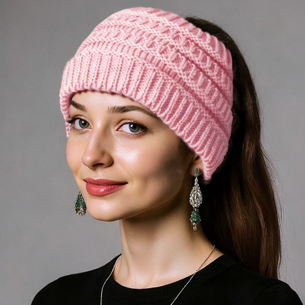 Autumn Winter Knitted Headband - Winter Headband Fleece ulasan dan harga