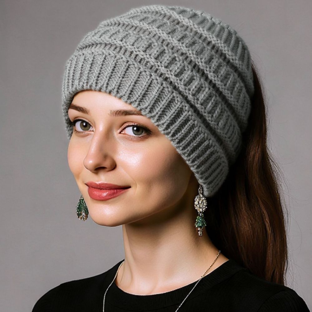 Autumn Winter Knitted Headband - Winter Headband Fleece ulasan dan harga