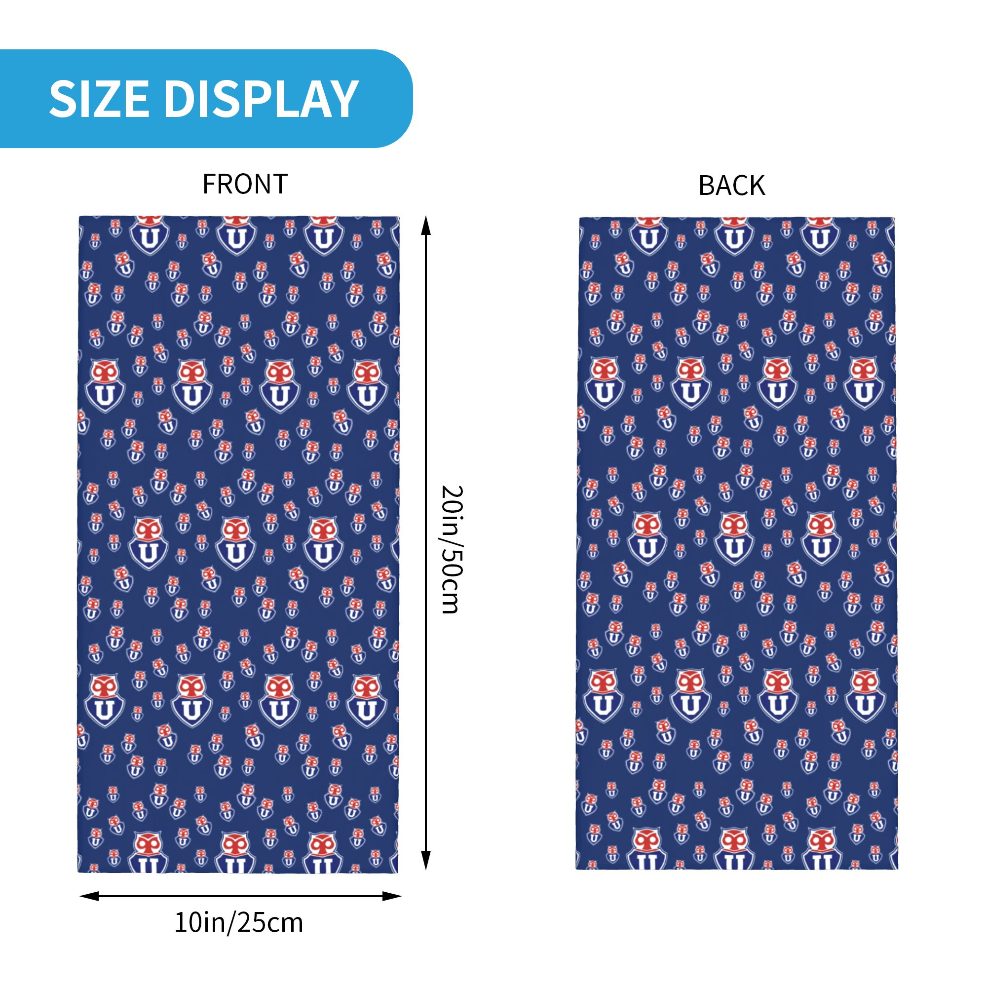 University Of Chile Neck Gaite - Neck Gaiter Fleece ulasan dan harga