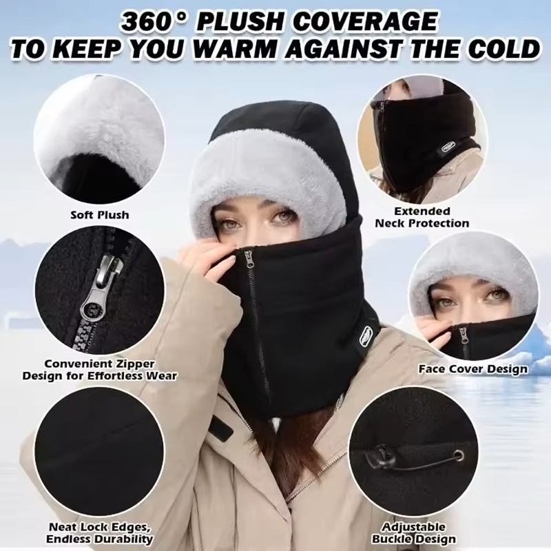 Winter Unisex Windproof Cyclin - Neck Gaiter Fleece ulasan dan harga