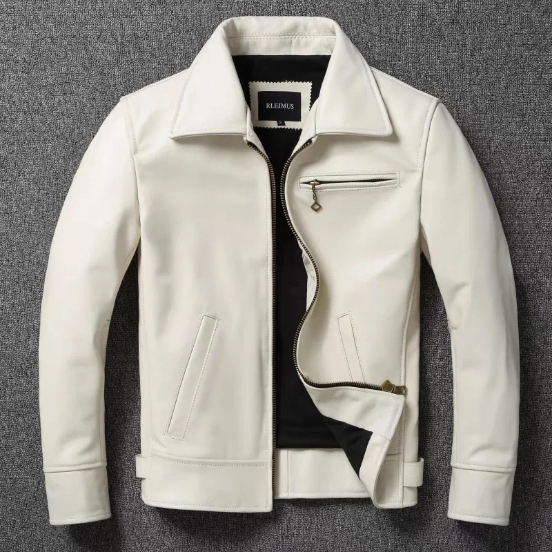 Men's Genuine Leather Jacket W - Down Jacket Packable ulasan dan harga