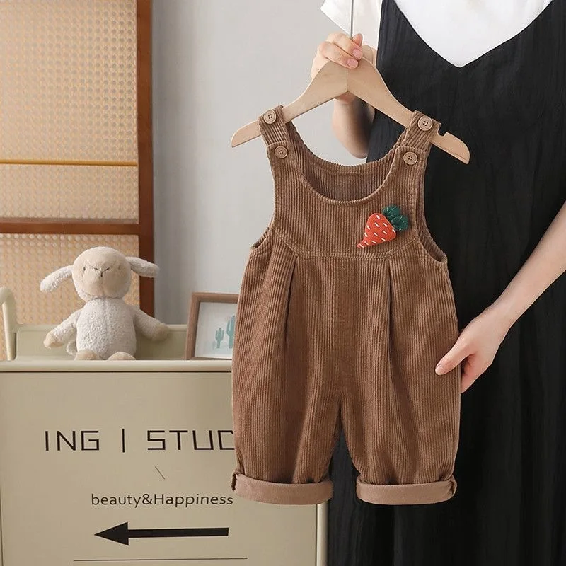 1-4Y Autumn Baby Suspenders Pa - Corduroy Pant Warm ulasan dan harga