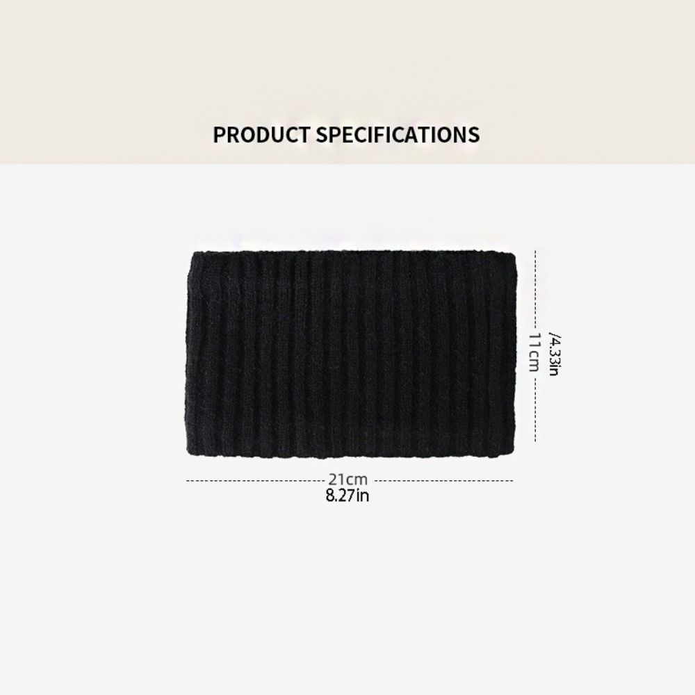 Sweet Ear Warm Knitted Headban - Winter Headband Fleece ulasan dan harga