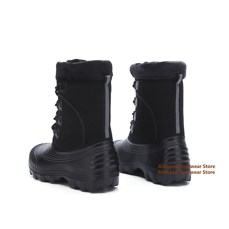Men Camouflage Snow Boots Wate - Waterproof Winter Boot ulasan dan harga